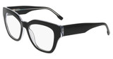 McAllister Eyeglasses MC4555 BLACK CRYSTAL/001