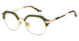 Coco & Breezy Eyeglasses CBLOVER GREEN-TORTOISE-GOLD/103