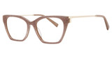 Konishi Eyeglasses KONISHI KA5885 Dusty Rose Glitter/Gold/C2