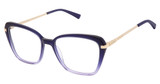 Jill Stuart Eyeglasses JS478 Purple Fade