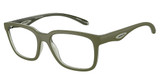 Arnette Eyeglasses AN7284 STEEK MILITARY/TRANSPARENT GRE/3011