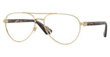 Burberry Eyeglasses BE1397 LIGHT GOLD/1109