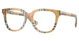 Burberry Eyeglasses BE2439F CHECK SAND/4163