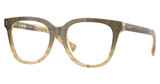 Burberry Eyeglasses BE2439F CHECK BEIGE GRADIENT/4201