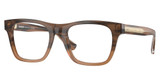 Burberry Eyeglasses BE2445 STRIPED BEIGE GRADIENT/4207