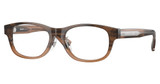 Burberry Eyeglasses BE2449D STRIPED BEIGE GRADIENT/4207