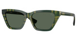 Burberry Eyeglasses BE4468 CHECK GREEN/416971
