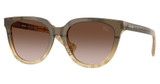 Burberry Eyeglasses BE4469F CHECK GRADIENT BEIGE/420113