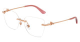 DOLCE & GABBANA Eyeglasses DG1363 ROSE GOLD/1298
