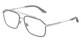 DOLCE & GABBANA DG1364 SILVER/MATTE BLACK/1324