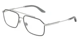 DOLCE & GABBANA Eyeglasses DG1364 SILVER/MATTE BLACK/1324