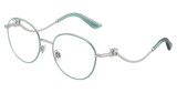 DOLCE & GABBANA Eyeglasses DG1365 SILVER/AZURE/1325