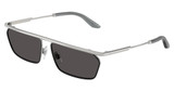 DOLCE & GABBANA DG2327 SILVER/MATTE BLACK/132487