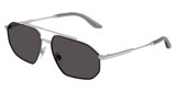 DOLCE & GABBANA Eyeglasses DG2328 SILVER/MATTE BLACK/132487
