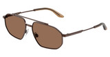 DOLCE & GABBANA Eyeglasses DG2328 BROWN/MATTE BROWN/133673