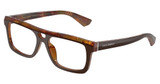 DOLCE & GABBANA Eyeglasses DG3431 TOP BROWN/PEARL GOLD AND/3456