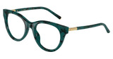 DOLCE & GABBANA Eyeglasses DG3433 PEARL HAVANA PETROLEUM/3460