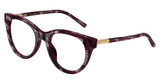 DOLCE & GABBANA Eyeglasses DG3433 PEARL HAVANA PURPLE/3464