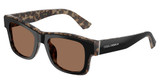 DOLCE & GABBANA Eyeglasses DG4515 BLACK ON RED HAVANA/341773