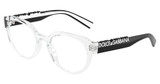 DOLCE & GABBANA Eyeglasses DG5113 CRYSTAL/3133