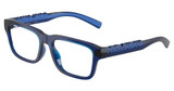 DOLCE & GABBANA KIDS DX5008 TRANSPARENT DARK BLUE/3009