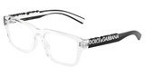 DOLCE & GABBANA KIDS Eyeglasses DX5008 CRYSTAL/3133