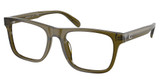 COACH Eyeglasses HC6277U TRANSPARENT OLIVE/5910