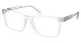 COACH Eyeglasses HC6278U MATTE TRANSPARENT CLEAR/5111