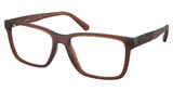 COACH Eyeglasses HC6278U MATTE TRANSPARENT BROWN/5911