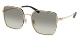 COACH Eyeglasses HC7184D CBZ51 SHINY LIGHT GOLD / BLACK/94643C