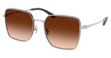 COACH Eyeglasses HC7184D CBZ51 SHINY SILVER / DARK TORT/94775M