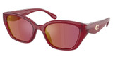 COACH Eyeglasses HC8434U CBY91 MILKY CHERRY/5526D0