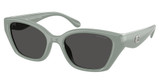 COACH Eyeglasses HC8434U CBY91 INDUSTRIAL GREY/592487
