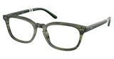 Polo Eyeglasses PH2294 SHINY STRIPED GREEN/6316