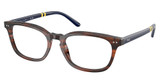 Polo Eyeglasses PH2294F SHINY STRIPED BROWN/6315
