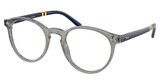 Polo Eyeglasses PH2297 SHINY TRANSPARENT GREY/6318