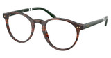 Polo Eyeglasses PH2297 SHINY STRIPED BROWN/6315
