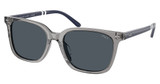 Polo Eyeglasses PH4235U SHINY TRANSPARENT GREY/631887