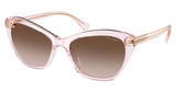 Ralph Eyeglasses RA5337U SHINY TRANSPARENT PINK/604313