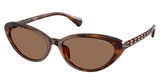 Ralph Eyeglasses RA5338U SHINY DARK HAVANA/614913