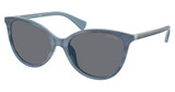 Ralph Eyeglasses RA5339U STRIPED BLUE ON MILKY BL/629287