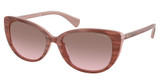 Ralph Eyeglasses RA5340U STRIPED PINK ON MILKY PI/62919T