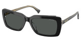 Ralph Eyeglasses RA5342U SHINY BLACK ON TRANSPARE/629787