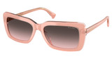 Ralph Eyeglasses RA5342U PEACH ON TRANSPARENT/629646