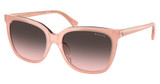 Ralph Eyeglasses RA5343U PEACH ON TRANSPARENT/629646