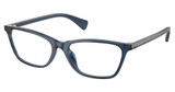 Ralph Eyeglasses RA7187U BLU TRANSPARENT/6119