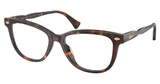 Ralph Eyeglasses RA7189U SHINY DARK HAVANA/5003