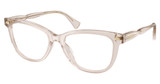 Ralph Eyeglasses RA7189U TRANPARENT BEIGE/6117
