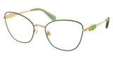 SWAROVSKI SK1034 GREEN/GOLD/4044