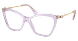 SWAROVSKI Eyeglasses SK2051 TRANSPARENT LILAC/1079